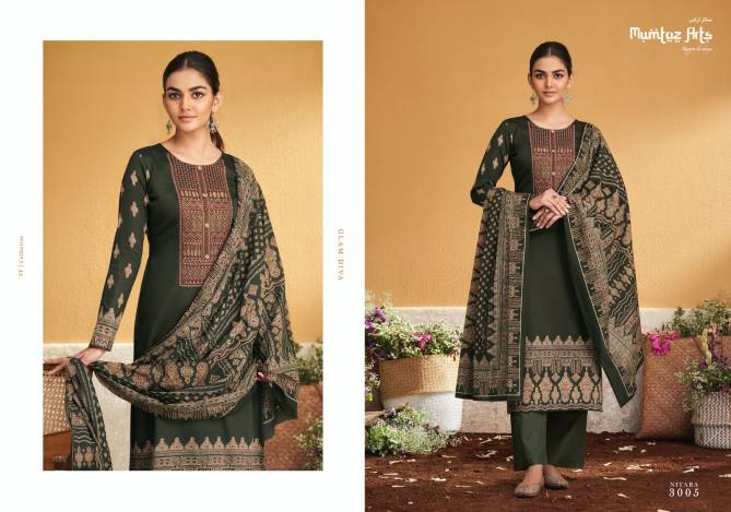 Mumtaz Nitara Viscose Printed Dress Material Catalog
